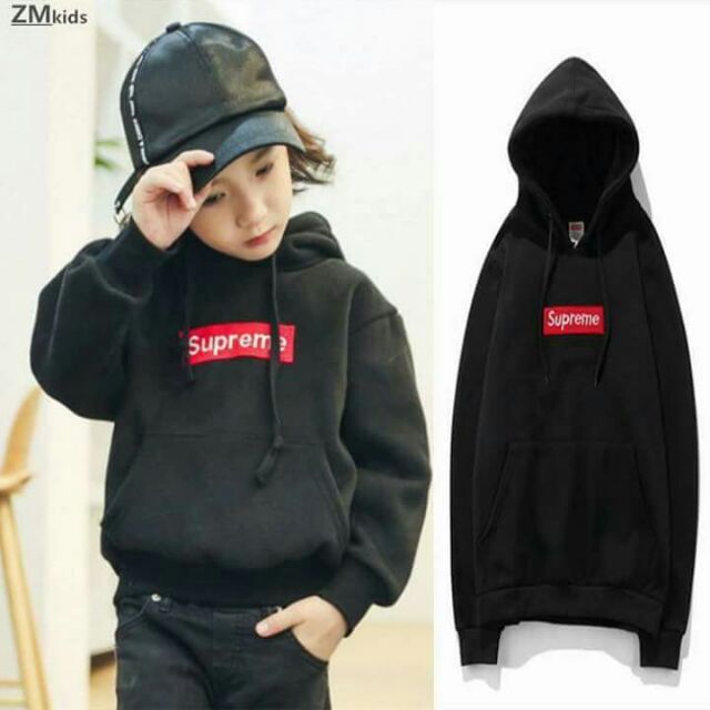 supreme kidswear hoodie