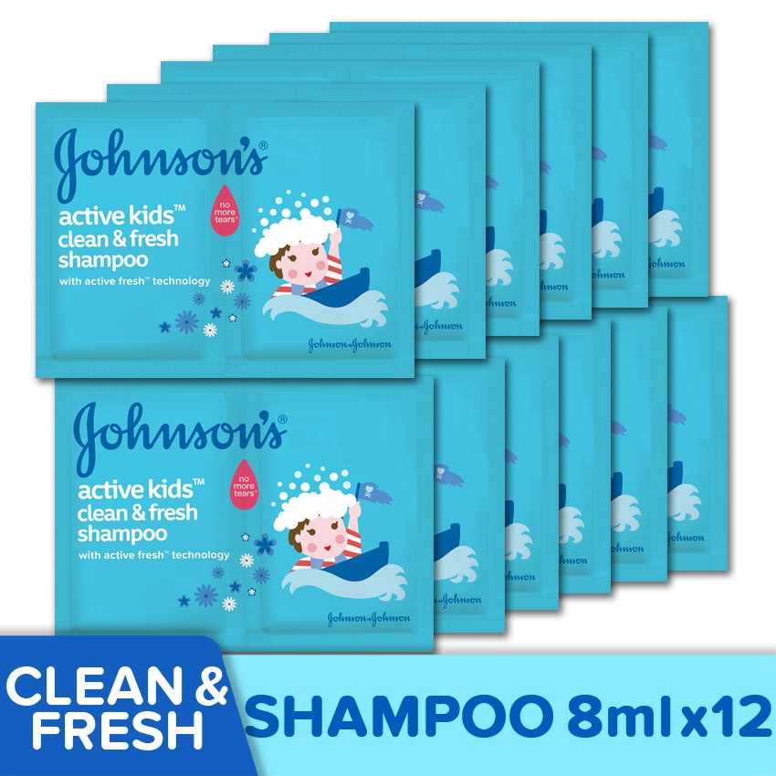 johnson shampoo blue