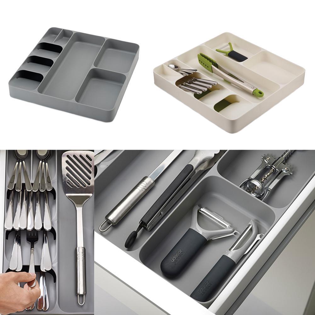Spoon Fork Cutlery Organizer Kitchen Drawer Separation Storage Tray Cxz 