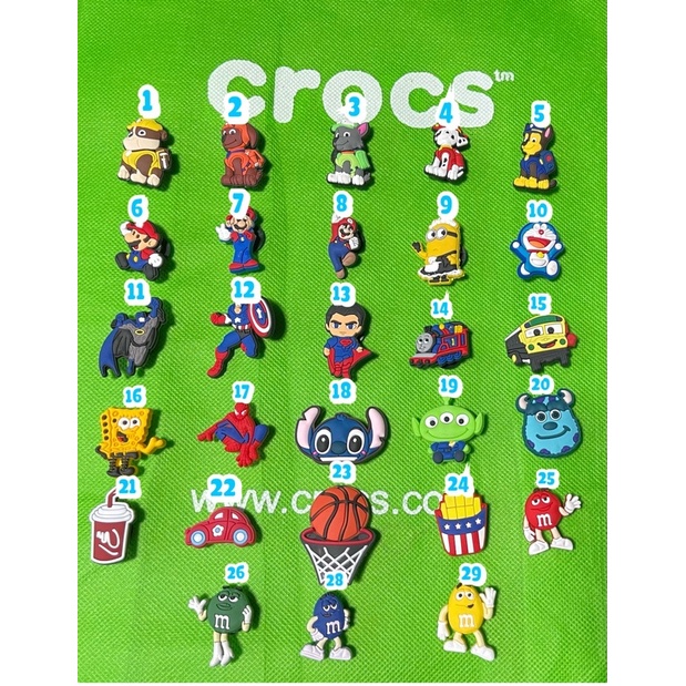 CROCS Jibbitz for HIM! Shopee Philippines