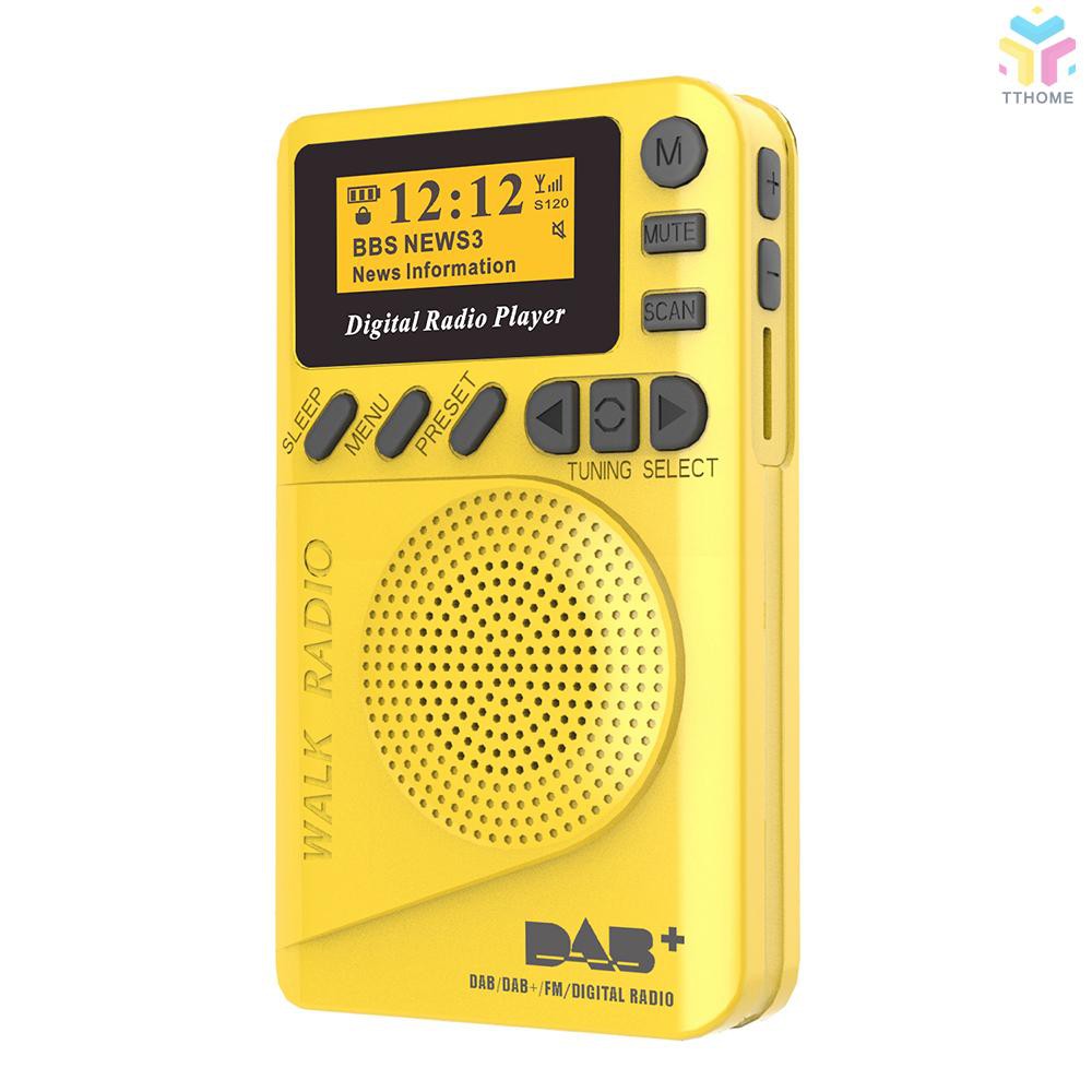 *COD Pocket DAB Digital Radio Mini DAB+ Digital Radio With