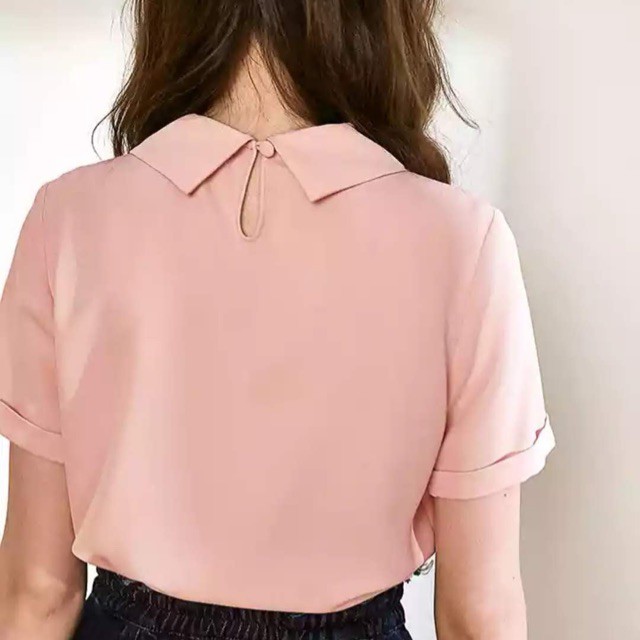 model blouse polos