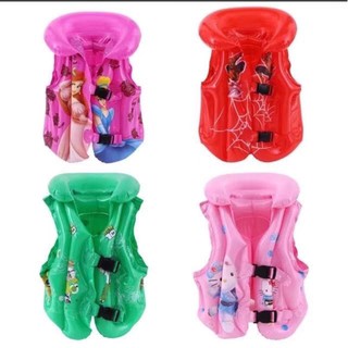 Character Inflatable Swimsuit Cartoon Swimming Vest S/M/L