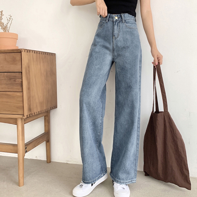 korean loose jeans