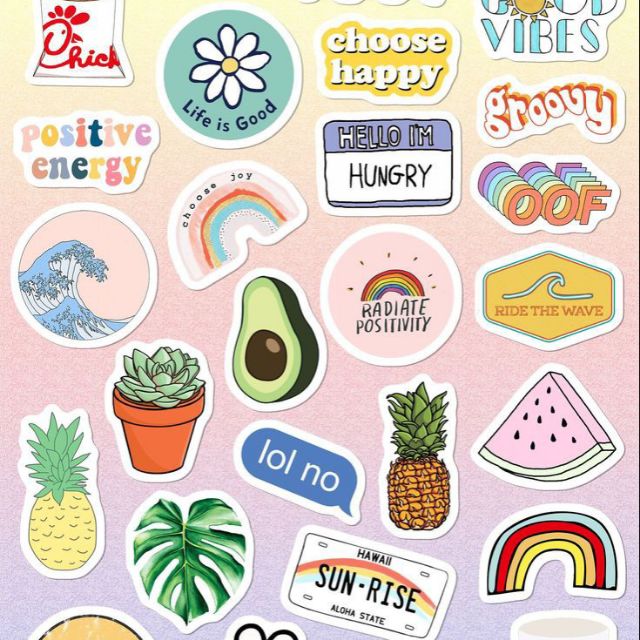 Aesthetic Stickers (visit our shop for more designs ...