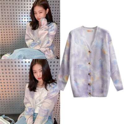 jennie blackpink cardigan