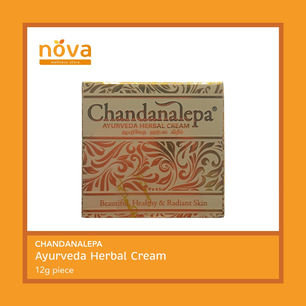 Chandanalepa Ayurveda Herbal Cream 12g (pc) Shopee Philippines