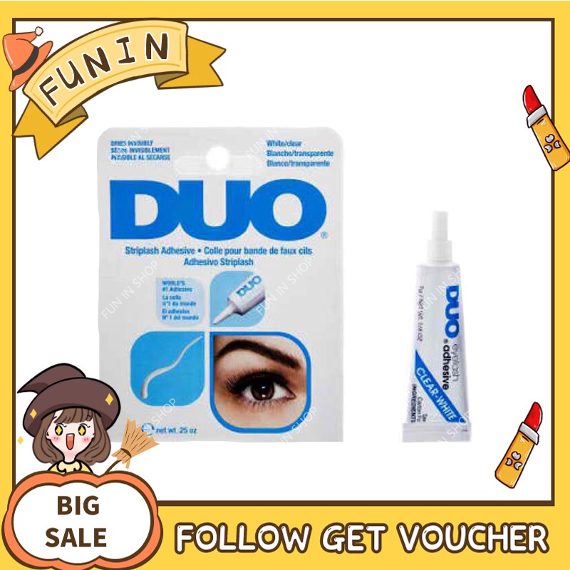 DUO Eyelash Adhesive Eyelash Glue Waterproof False Eyelash 1PC Shopee