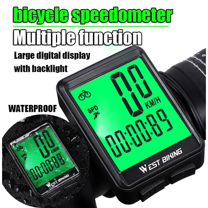 Bike Computer Wireless GPS Speedometer bike speedometer waterproof for