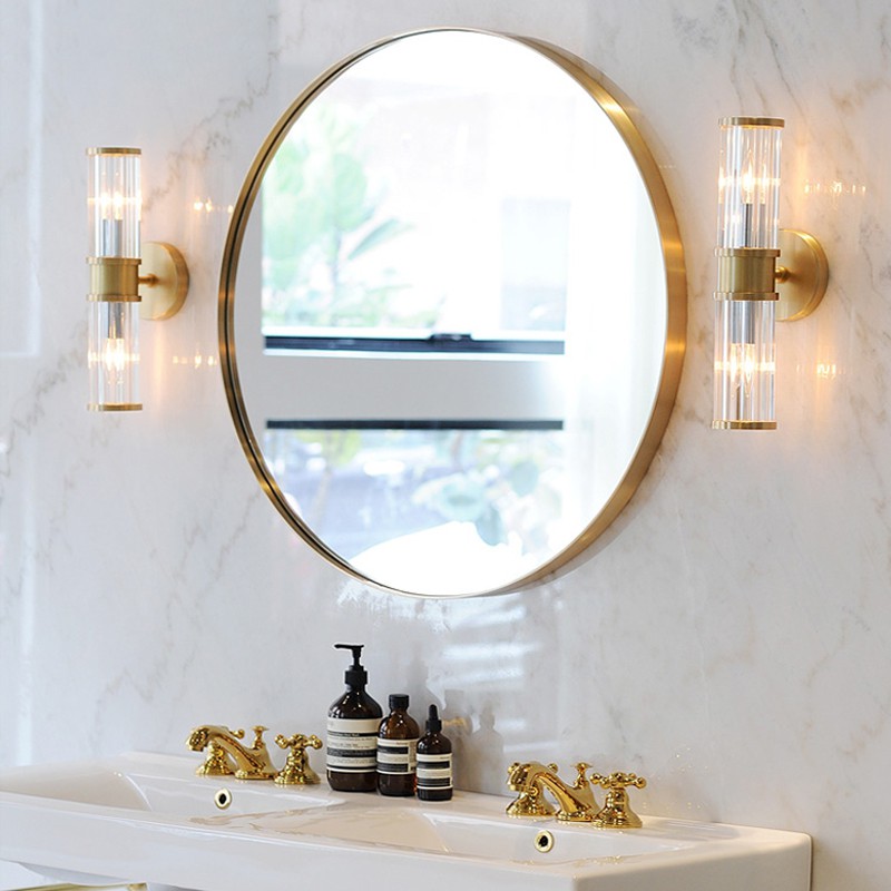 round bathroom mirrors