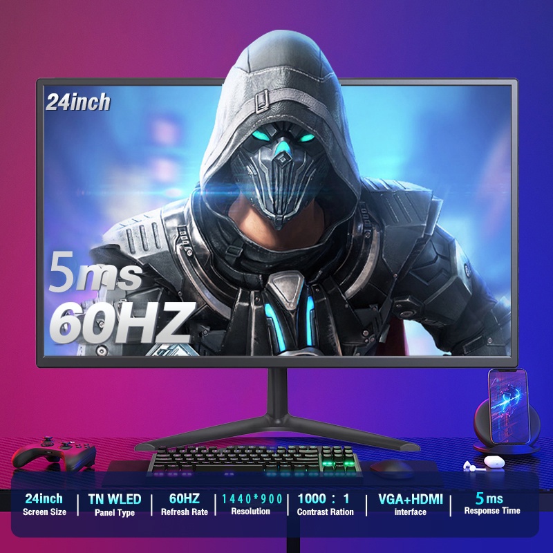 Monitor computer Gaming monitor Pc monitor Monitor pc 24 inch Ips ...