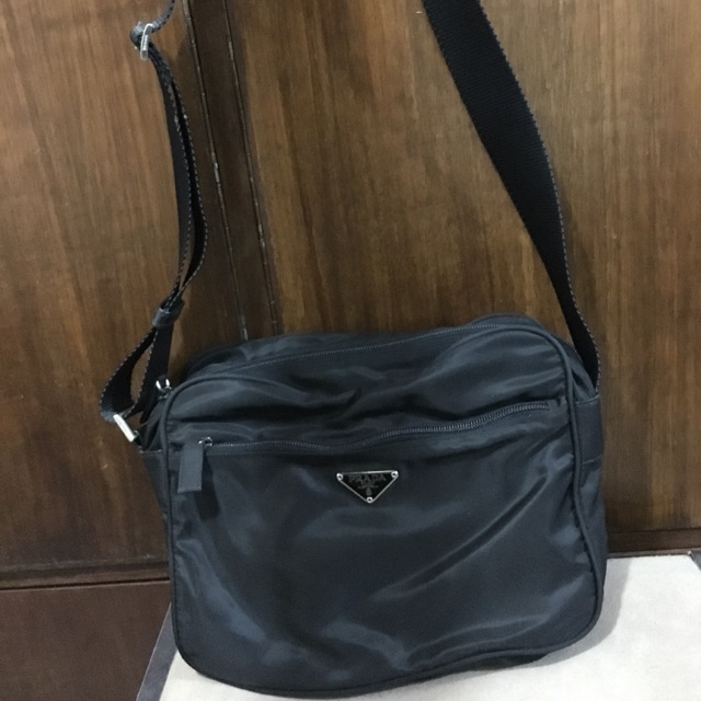nylon sling bag prada