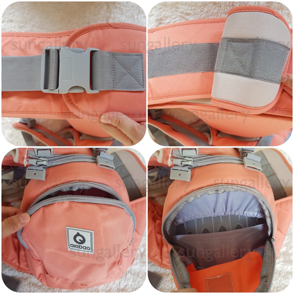 SSC Baby Carrier Newborn Baby Carrier Hipseat Baby Carrier Front Baby Carrier Baby Carrier with Hip Seat for 0-12 Months — view 7