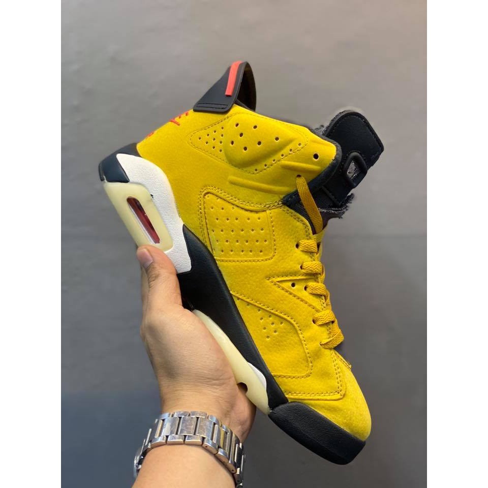 travis scott jordan 6 yellow