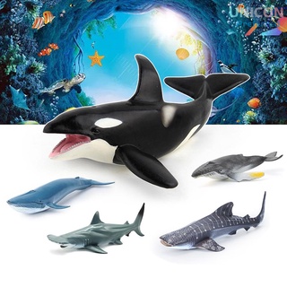 PVC Simulation whale shark toy Miniature Marine World Model For Kids Gift Boy and Girl Cognitive Toy #2