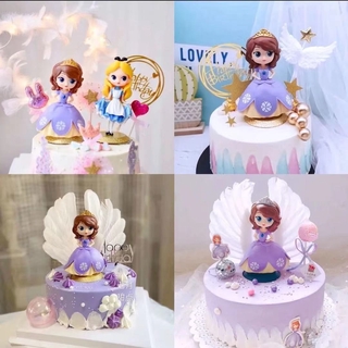 Disney Princess Sophia Cake Topper Set Collection Sophia Girl Birthday Cake Decoration Ornament Set Princess Sophia Doll Dessert Table Party Dress Up Shopee Philippines