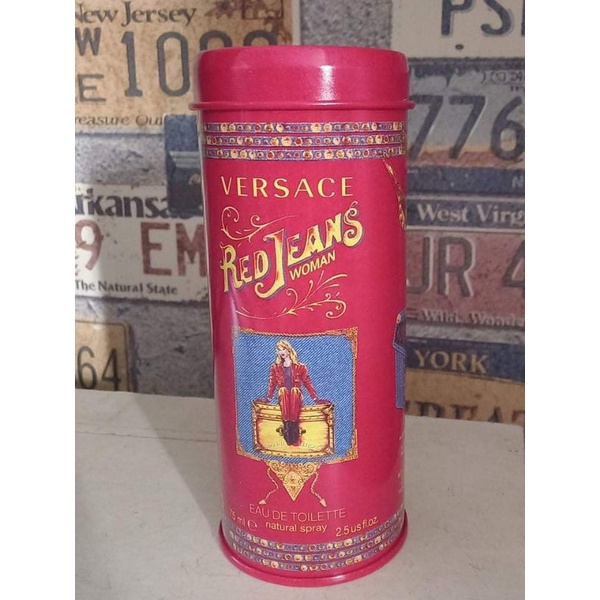 Versace Red Jeans Woman Eau De Toilette 75ml Shopee Philippines