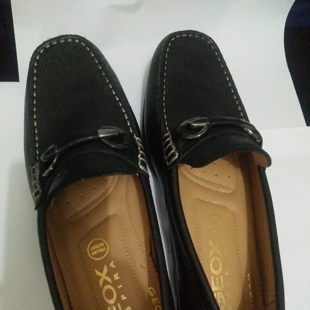 geox leather shoes