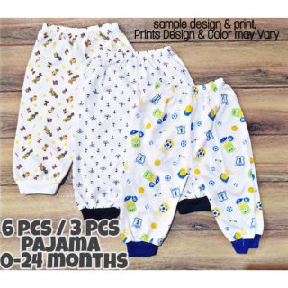 6pcs/3pcs Pajama Boy 0-24 months
