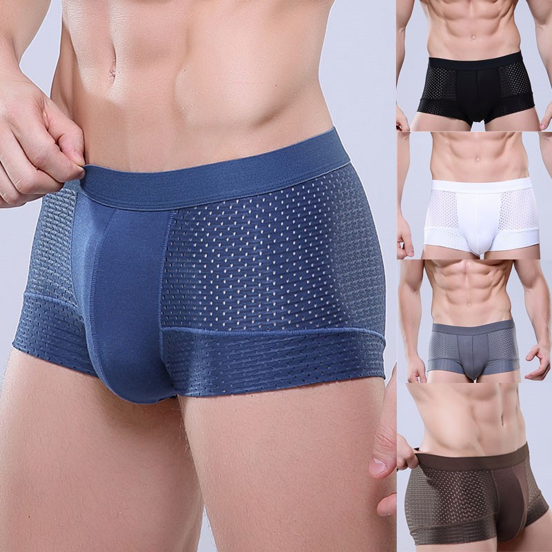 mens boxer shorts with pouch