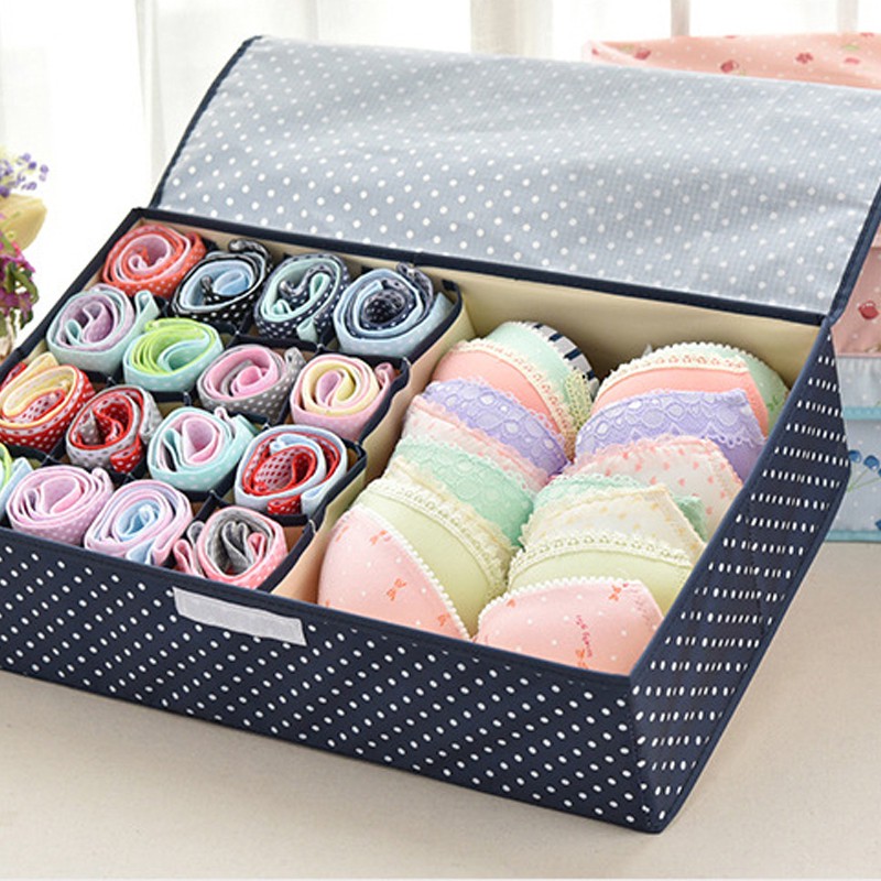 Trave Bra Storage Box Underwear Divider Drawers Organizers