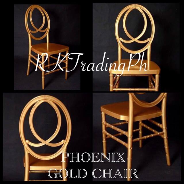 gold chair