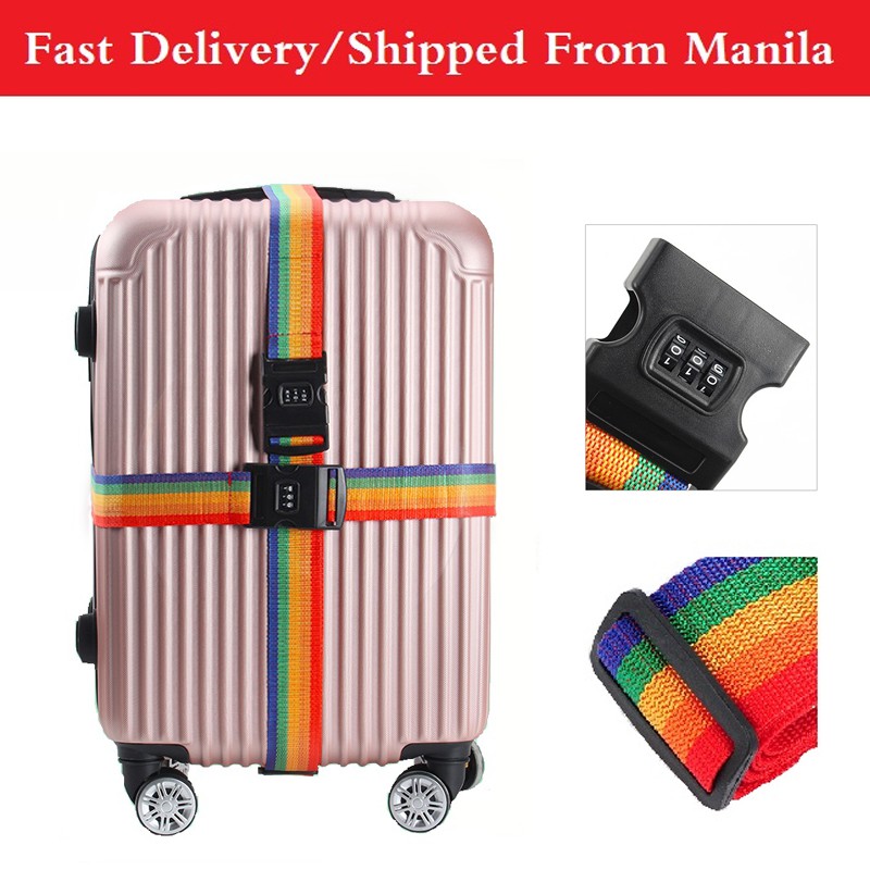 rainbow luggage