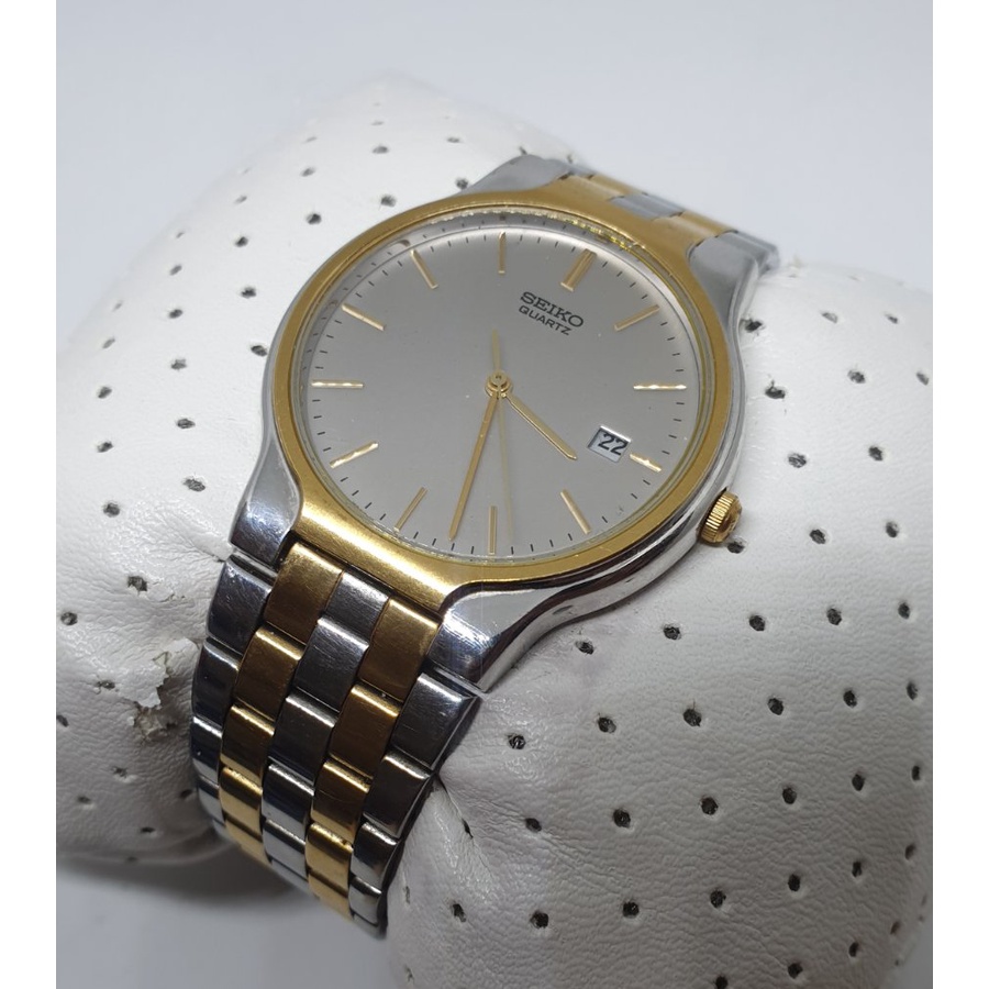 Seiko 5Y32-7000 Vintage Gold and Silver Watch #TSEwatches | Shopee  Philippines