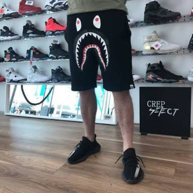 bape sweat shorts