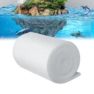 Aquarium Fish Tank Pad Fiber Filter White Fiber Aquarium Biochemical Filter Foam Pond Filtration Sponge Pad 30 x 40cm