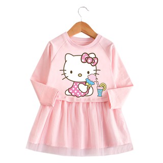 Frozen 2 Girls Dresses Elsa Anna Girls Dresses For Baby Princess Cartoon Frozen Birthday Party Long Sleeve Dress 2020 Fashion Children Clothing Carnival Party Birthday Dress Kids Cosplay Costume Baby Girl Princess
