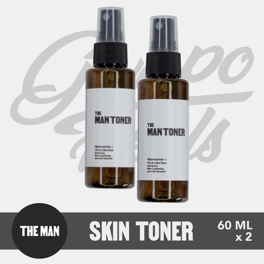 THE MAN Toner DUO ( 2pcs Toner ) | Shopee Philippines