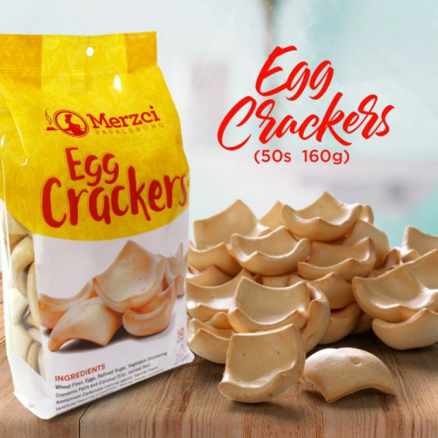 COD Merzci Special Egg Cracker 160g Bacolod Pasalubong Shopee Philippines