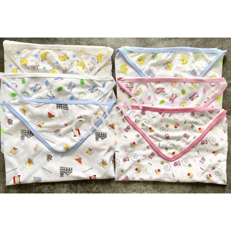 2 in 1 (2 pcs) Baby Newborn Receiving Blanket Hooded Towel Small ...