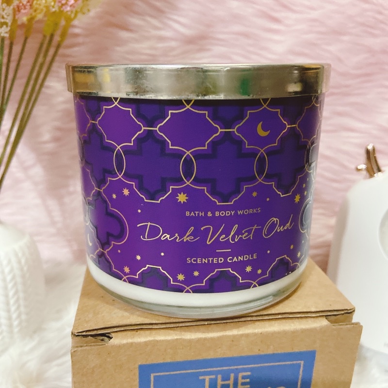 velvet oud candle bath and body works