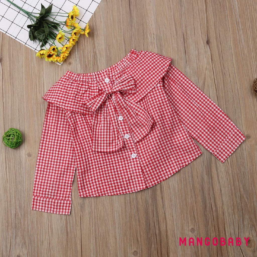 plaid shirt baby girl