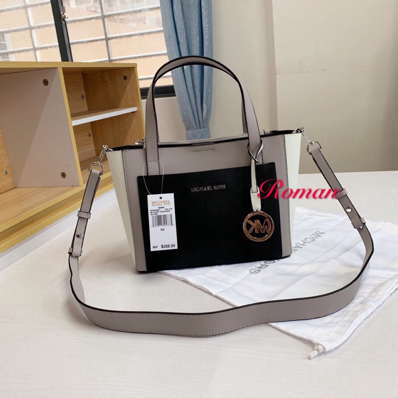 michael kors shoulder bag grey
