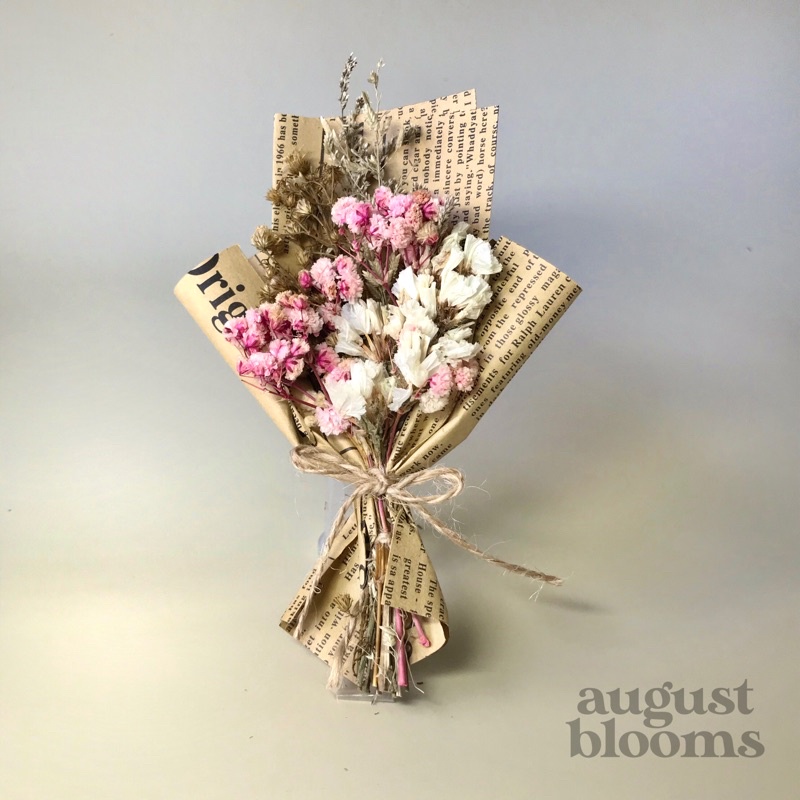 Mini Dried Flower Bouquet 2 (56 inches) Shopee Philippines