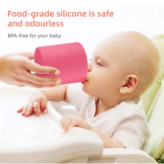 （hot）Baby Plate And Spoon Set Meal Set Silicone Baby Bib Bowl Cup Plate BPA Free Suction Set Anti-Fa #3
