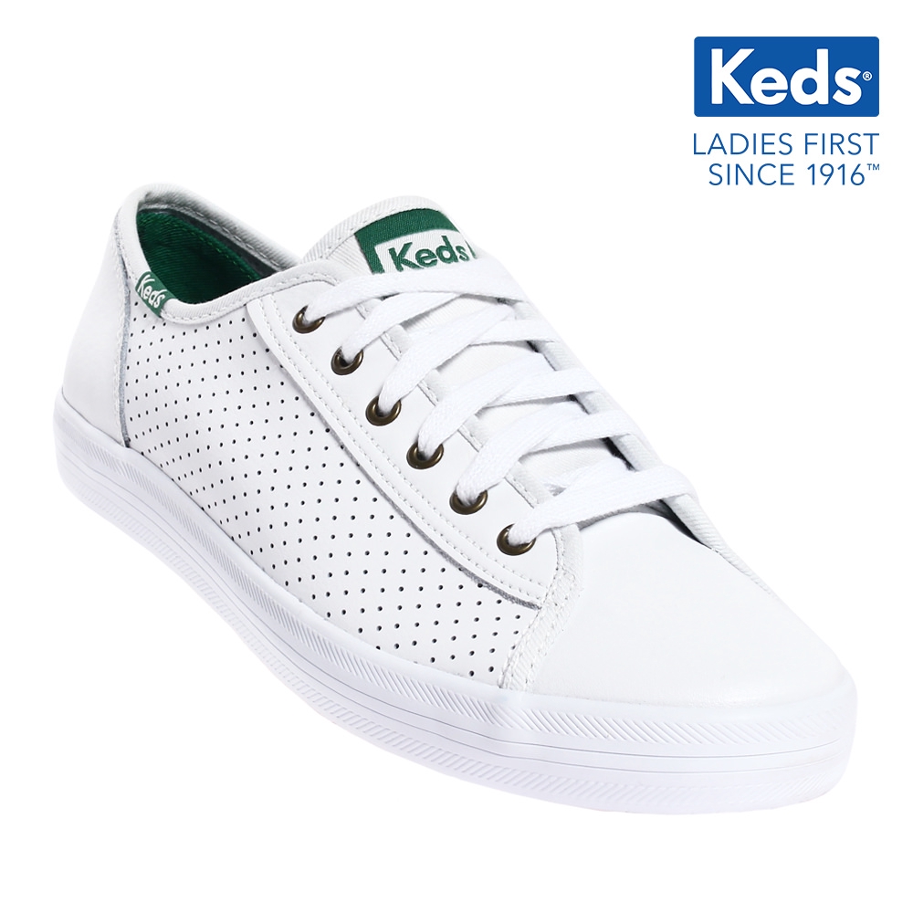 keds triple kick perf leather