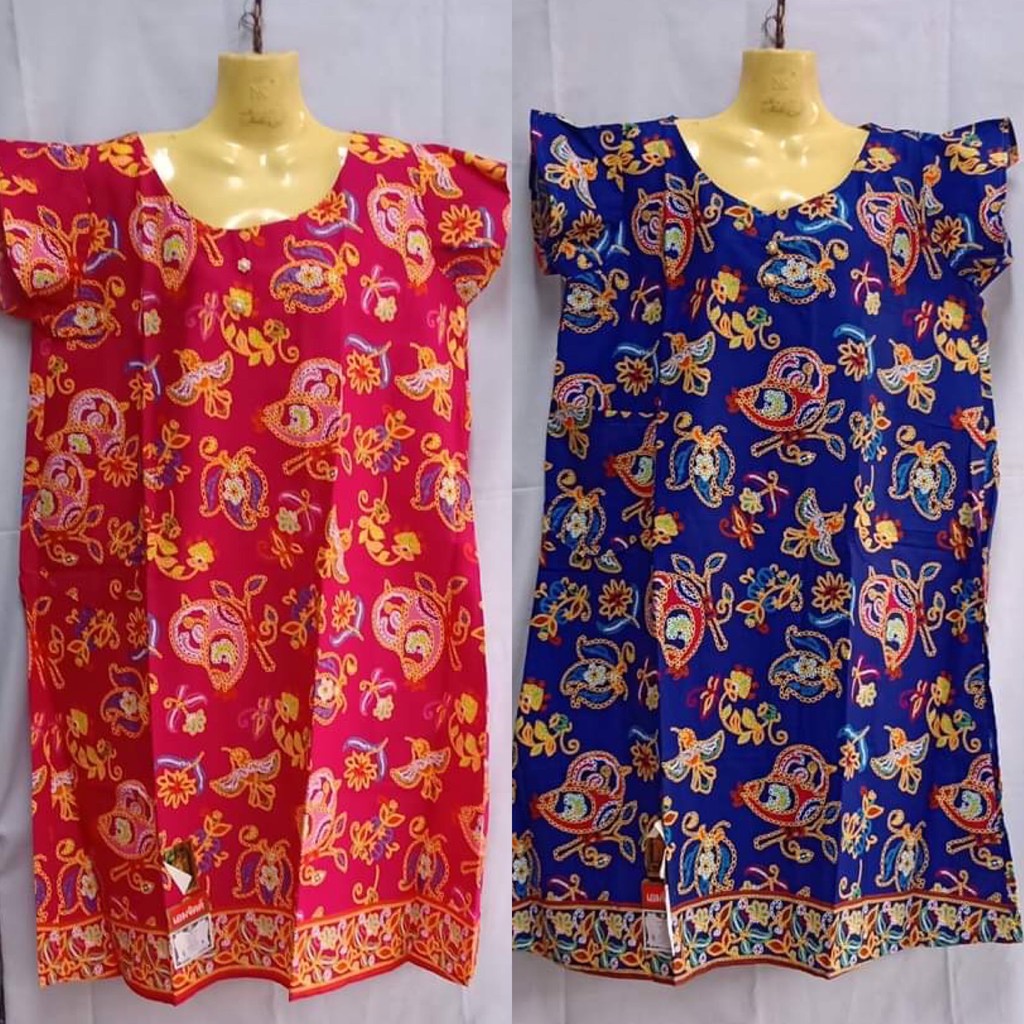 PK007 XL Pokok Thailand Batik  Walking Duster Dress Summer 