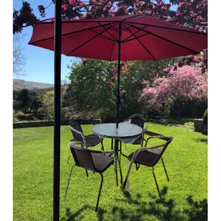 patio table and chairs cover with umbrella hole