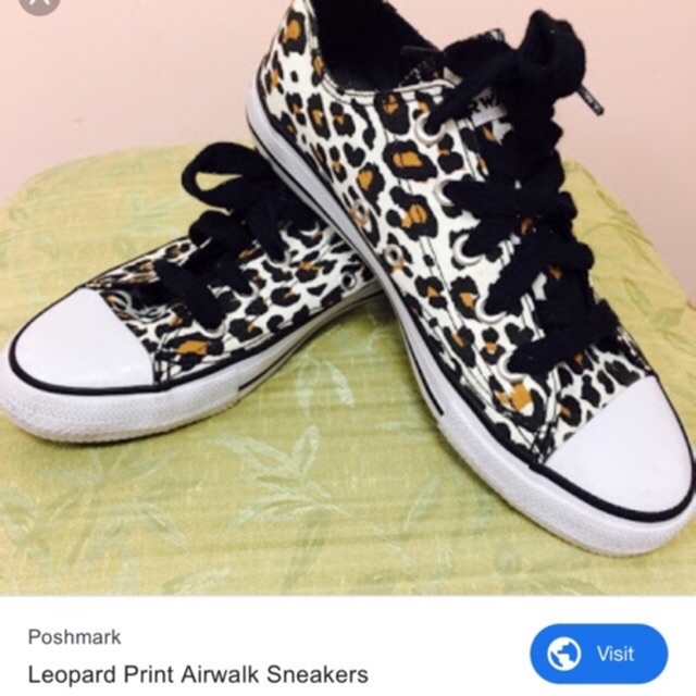 payless leopard sneakers