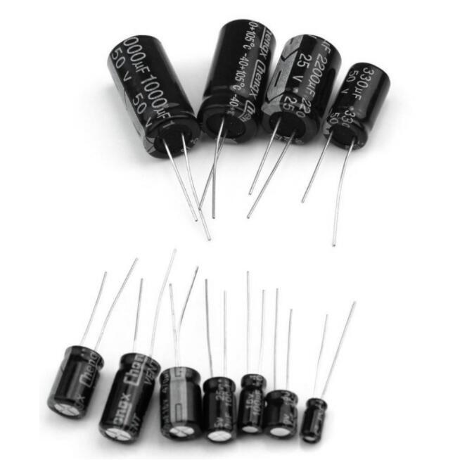 Electrolytic Capacitors Assortment Kit 1uF to 2200uF Shopee Philippines