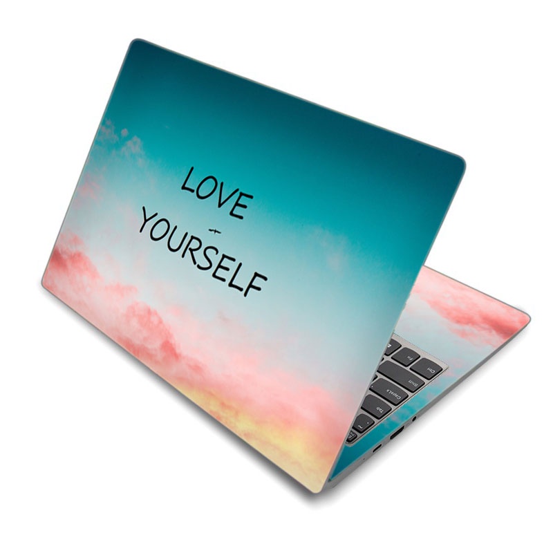 Royqueen 12 13 14 15.6 inch Laptop Cover Sticker Skins Quote Famous ...