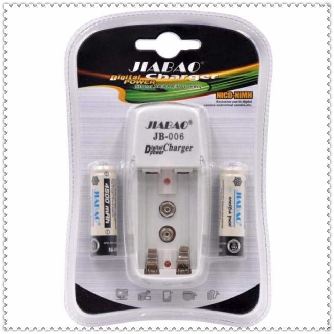 Jiabao JB006 battery charger with 2pcs AA battery Shopee Philippines