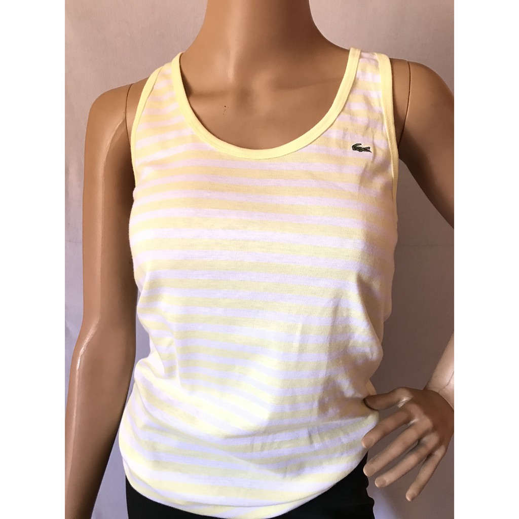 lacoste women's tank tops