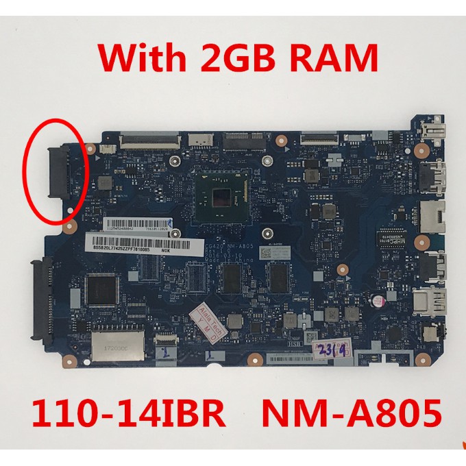 【Stock】Original Motherboard Notebook Mainboard For LENOVO 110-14IBR