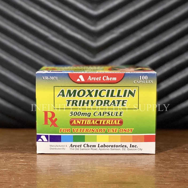 Amoxicillin Trihydrate 500mg 100 capsules/box | Shopee Philippines