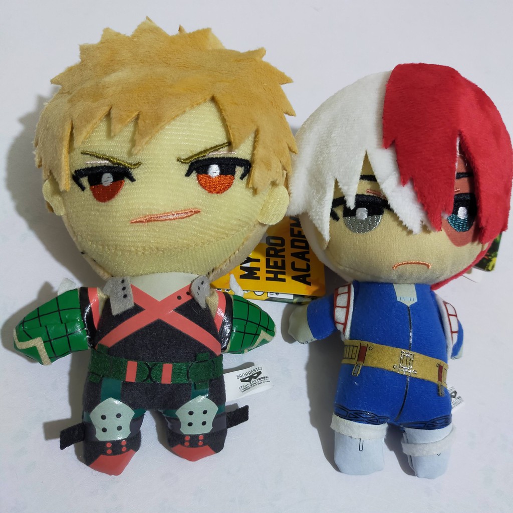 My Hero Academia Plush Toy Stuffed Dolls Boku No Hero Academia Anime Katsuki Bakugou Todoroki Shoto Shopee Philippines